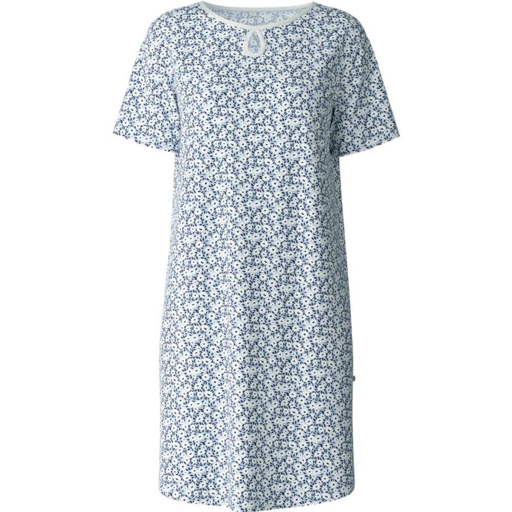 CALIDA Women's Short Sleeve Nightgown Women BLUE Underwear